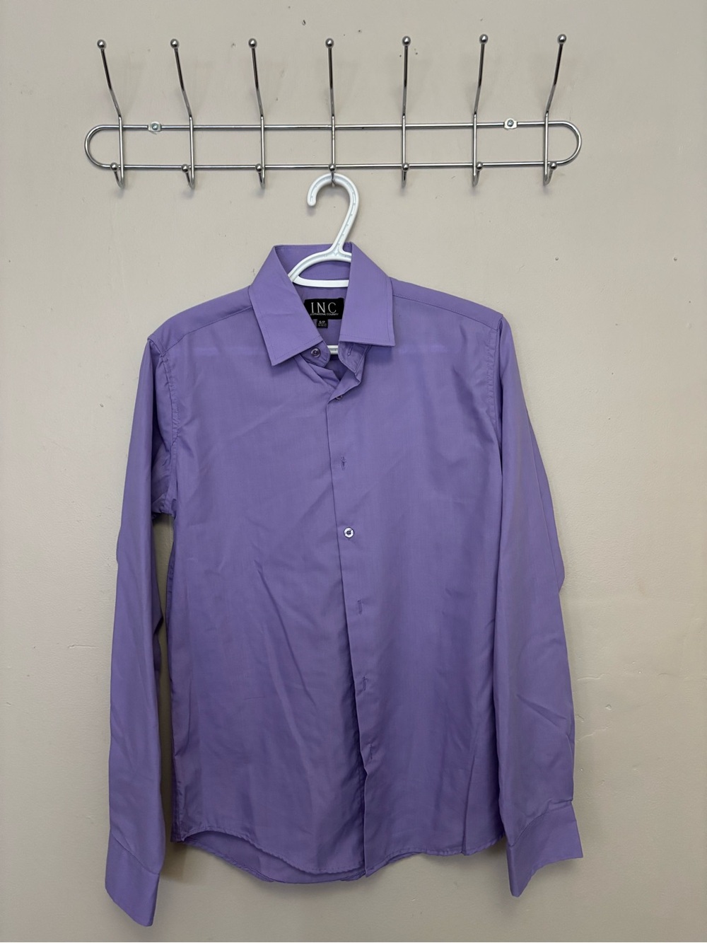 INC International Concepts Lavender Men's Dress Shirt